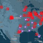 Communists in America - Map of The Enemies Within