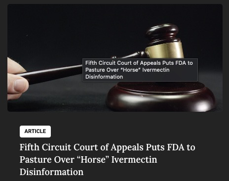 FDA Appeal Smackdown