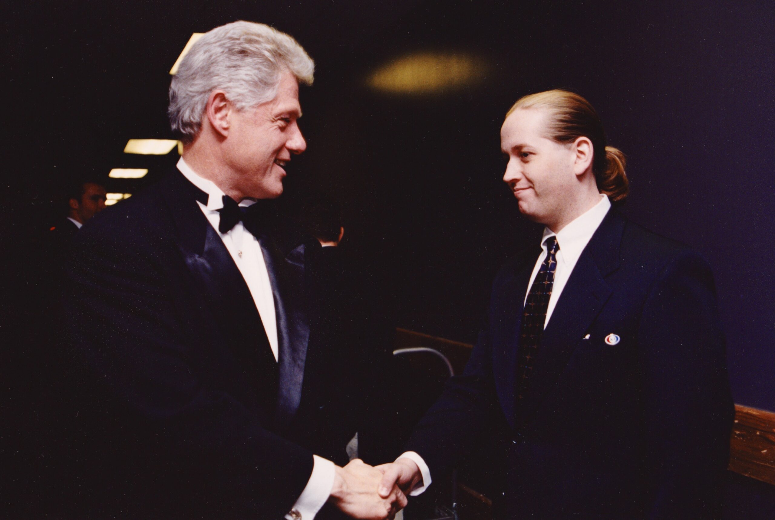 John Davidson, President Bill Clinton, 1999, Atlanta, GA