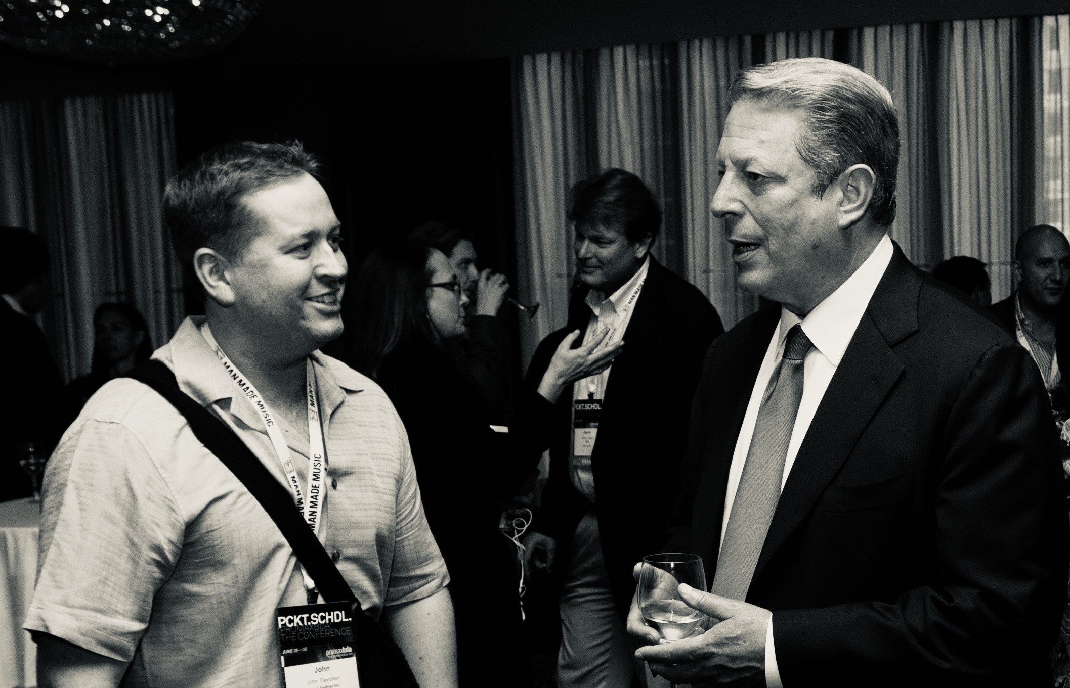 John Davidson, VP Al Gore, 2011, New York
